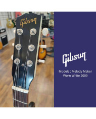 Gibson - Guitare Electrique Melody Maker Worn White 2009