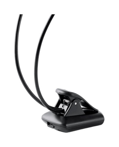 K&M - Lampe de pupitre 2 bras 2 Leds avec batterie 12259