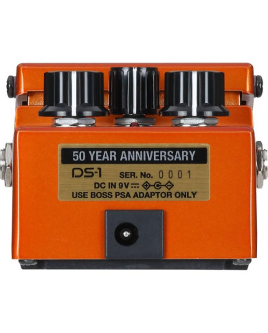 Boss - Pédale Ds-1 Distorsion 50th Anniversary - Edition Limitée