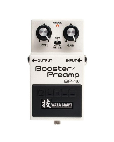 Boss - Pédale Bp-1w Préampli Booster