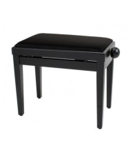 Proel - Banquette de piano noir PB85