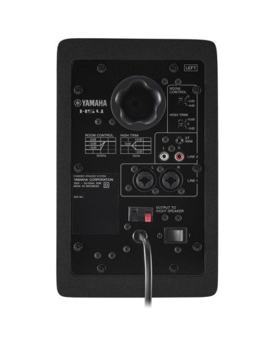 Yamaha - Enceinte Monitoring Amplifiée HS4 Paire Noir