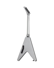 Gibson - Guitare Electrique Dave Mustaine Flying V Silver Metallic