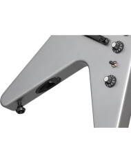 Gibson - Guitare Electrique Dave Mustaine Flying V Silver Metallic