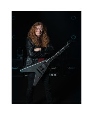 Gibson - Guitare Electrique Dave Mustaine Flying V Silver Metallic