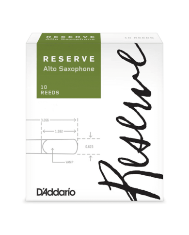 D'addario - 10 Anches Reserve Saxophone Alto Force 3