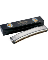 Hohner - Harmonica Diatonique Cintré Modèle Alsacien 7332/48