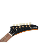 Epiphone - Guitare Electrique Original 1958 Explorer Korina White Pickguard - aged natural