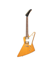 Epiphone - Guitare Electrique Original 1958 Explorer Korina White Pickguard - aged natural
