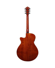 Ibanez- Guitare ElectroAcoustique AEG50 Dark Honey burst brillante