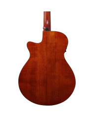 Ibanez- Guitare ElectroAcoustique AEG50 Dark Honey burst brillante
