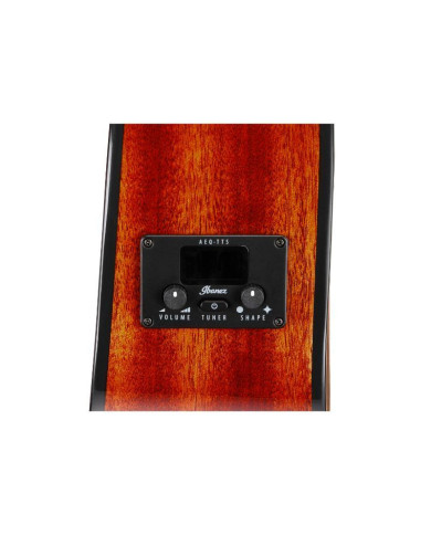 Ibanez- Guitare ElectroAcoustique AEG50 Dark Honey burst brillante