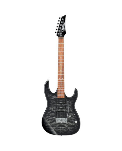 Ibanez - Guitare Electrique GRX70QA Transparent Black Sunburst