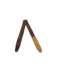 Levy's - Courroie en coton avec 4 portes médiators, 5 cm - Brown