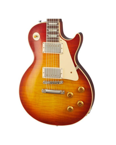 Gibson - Guitare Electrique Custom Shop 1959 Les Paul Standard Reissue Washed Cherry Sunburst