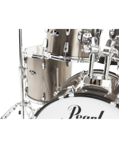 Pearl - Batterie Fusion 20" 5 fûts - Bronze Metallic + pack Sabian Solar 2 cymbales