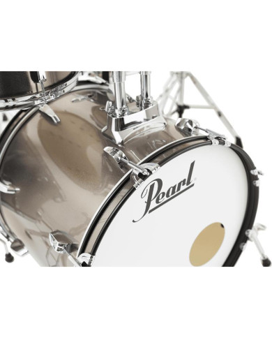 Pearl - Batterie Fusion 20" 5 fûts - Bronze Metallic + pack Sabian Solar 2 cymbales