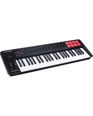 M-Audio - Clavier Maitre Oxygen 49 Usb Midi 8 pads - OXYGEN49V