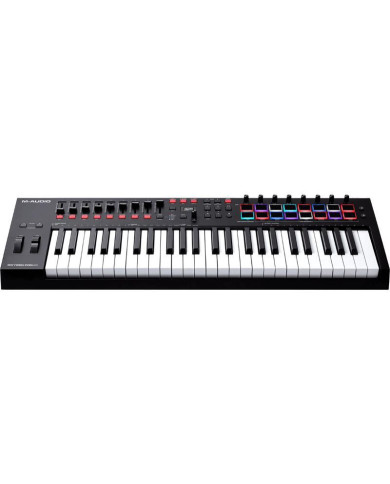 M-Audio - Clavier Maitre Oxygen 49 touches Usb Midi 16 pads - OXYGENPRO49