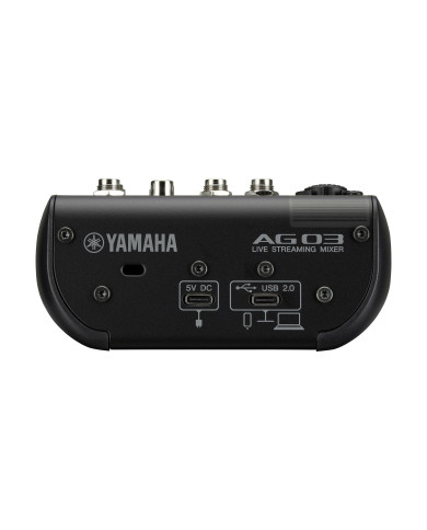 Yamaha - Console Audio Streaming AG03 MK2 Noir - CAG03MK2B