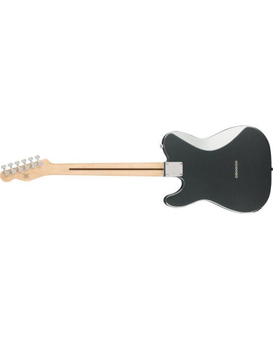Squier - Guitare Electrique Affinity Series Telecaster Deluxe, Laurel Fingerboard, Charcoal Frost Metallic - 0378250569