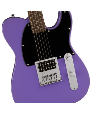 Squier -  Guitare Electrique Sonic Esquire H, Laurel Fingerboard, Black Pickguard, Ultraviolet - 0373551517