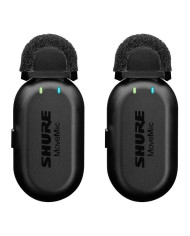 Shure - 2 Micros Cravate sans fil et boîtier de charge - MV-TWO-Z6