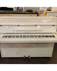 Samick - Piano droit S108 Blanc Brillant - Occasion
