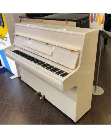 Samick - Piano droit S108 Blanc Brillant - Occasion