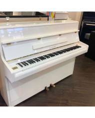 Samick - Piano droit S108 Blanc Brillant - Occasion