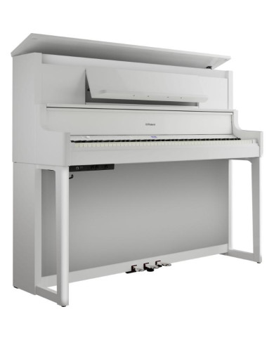 Roland - Piano Droit Numérique LX-9 blanc poli - LX-9-PE