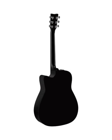 Yamaha - Guitare Electro Acoustique FGX800C Black - GFGX800CBLII