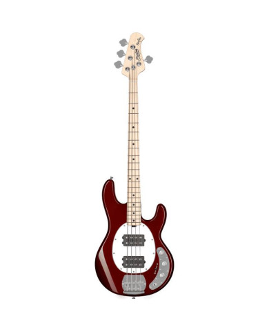 Sterling by Musicman - Basse Electrique Stingray4 HH Candy Apple Red - GSU RAY4HH-CAR-M1