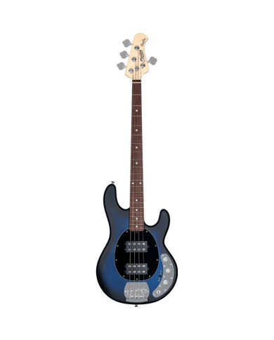 Sterling by Musicman - Basse Electrique Stingray4 HH Pacific Blue Burst Satin - GSU RAY4HH-PBBS-R1
