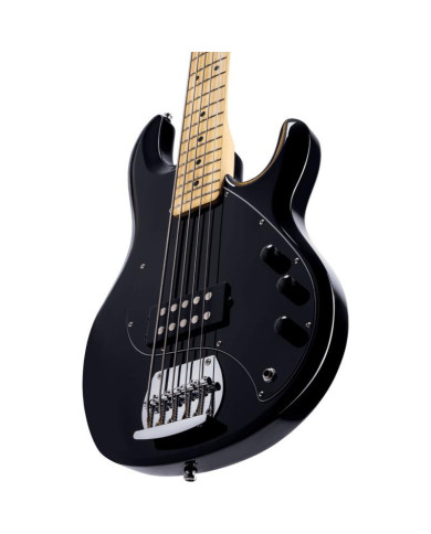 Sterling by Musicman - Basse Electrique Stingray5 Black - GSU RAY5-BK-M1