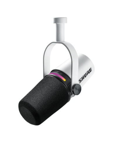 Shure - Micro de podcast XLR & USB-C Noir MV7+ - SSE MV7+-K