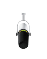 Shure - Micro de podcast XLR & USB-C Blanc MV7+ - SSE MV7+-W