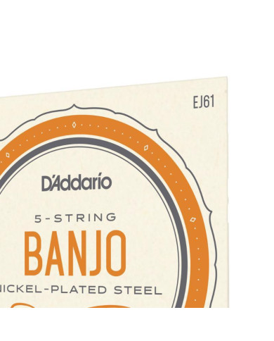 D'ADDARIO EJ61 - CORDES POUR BANJO