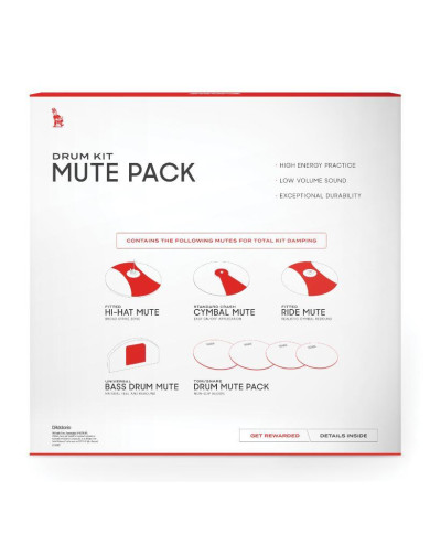 Evans - Pack Sourdines pour batterie - SOSETSTD