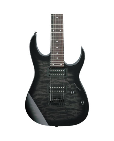 Ibanez - Guitare Electrique GRG7221QA Transparent Black Sunburst - GRG7221QATKS