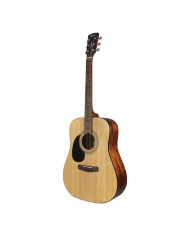 Cort - Guitare Folk 810 Gaucher Naturel Pores Ouverts - 810GOP