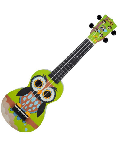 Mahalo - Ukulélé Art Soprano Hibou - GMH MA1WL