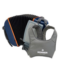 Hohner - Accordéon Piano XS Bleu pour Enfant