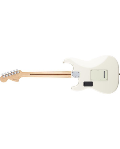 Fender - Guitare Electrique Deluxe Roadhouse Stratocaster, Maple Fingerboard, Olympic White