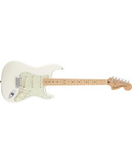 Fender - Guitare Electrique Deluxe Roadhouse Stratocaster, Maple Fingerboard, Olympic White