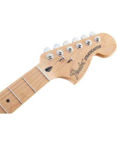 Fender - Guitare Electrique Deluxe Roadhouse Stratocaster, Maple Fingerboard, Olympic White