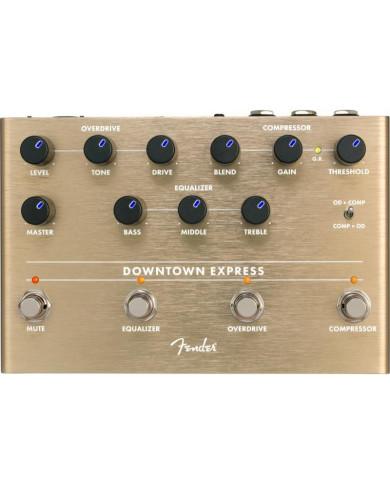 Fender - Pédale Downtown Express Bass Multi Effect Pedal