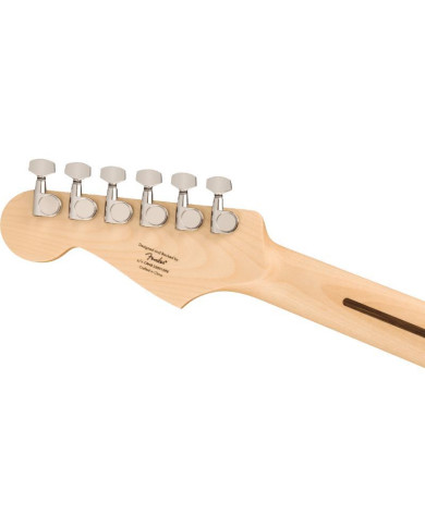 Squier - Guitare Electrique Sonic Stratocaster HSS, Maple Fingerboard, White Pickguard, Tahitian Coral
