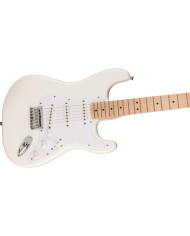 Squier - Squier Sonic Stratocaster HT, touche en érable, pickguard blanc, blanc arctique