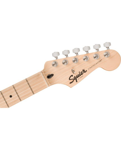 Squier - Squier Sonic Stratocaster HT, touche en érable, pickguard blanc, blanc arctique